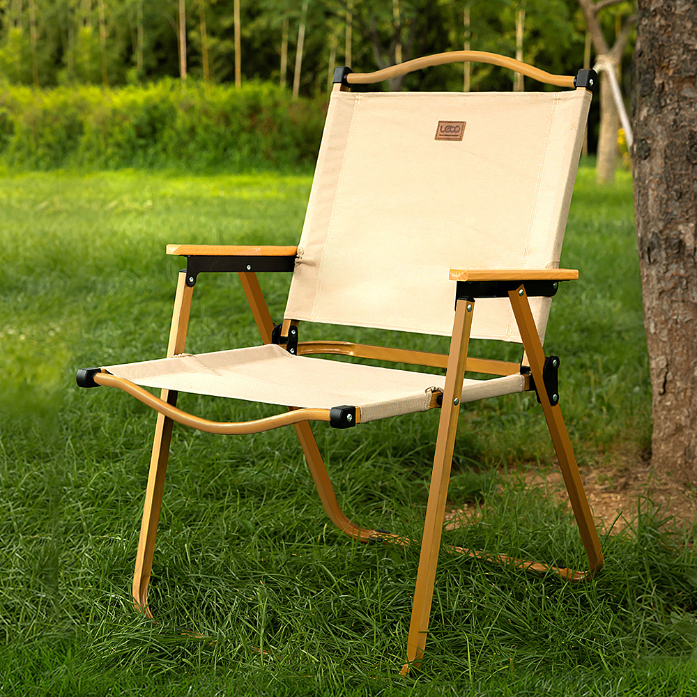 레토 대형 우드 감성 경량 캠핑의자 폴딩 로우 릴렉스 체어 LCP-C03