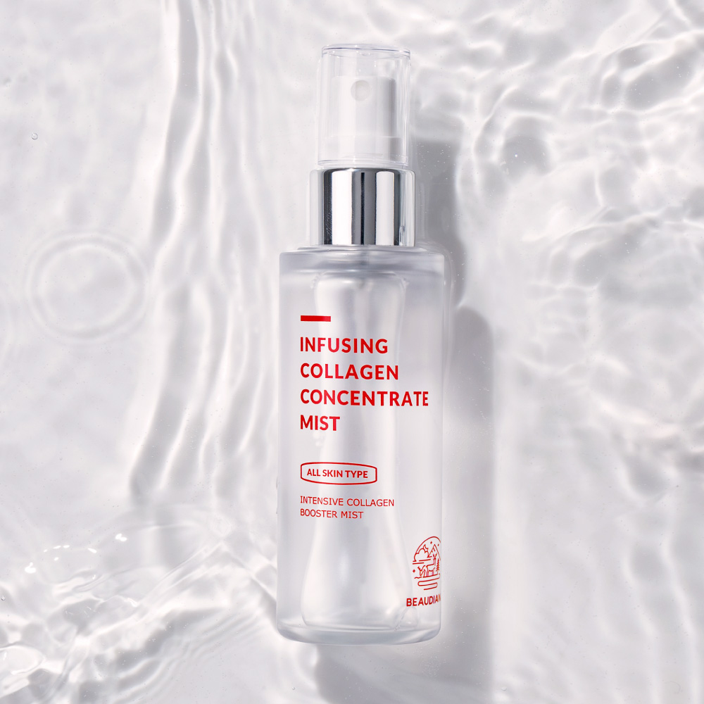 뷰디아니 인퓨징 콜라겐 미스트 50ml 탄력케어 리프팅 수분공급 광채 보습영양 물광미스트 - 상세 이미지 5