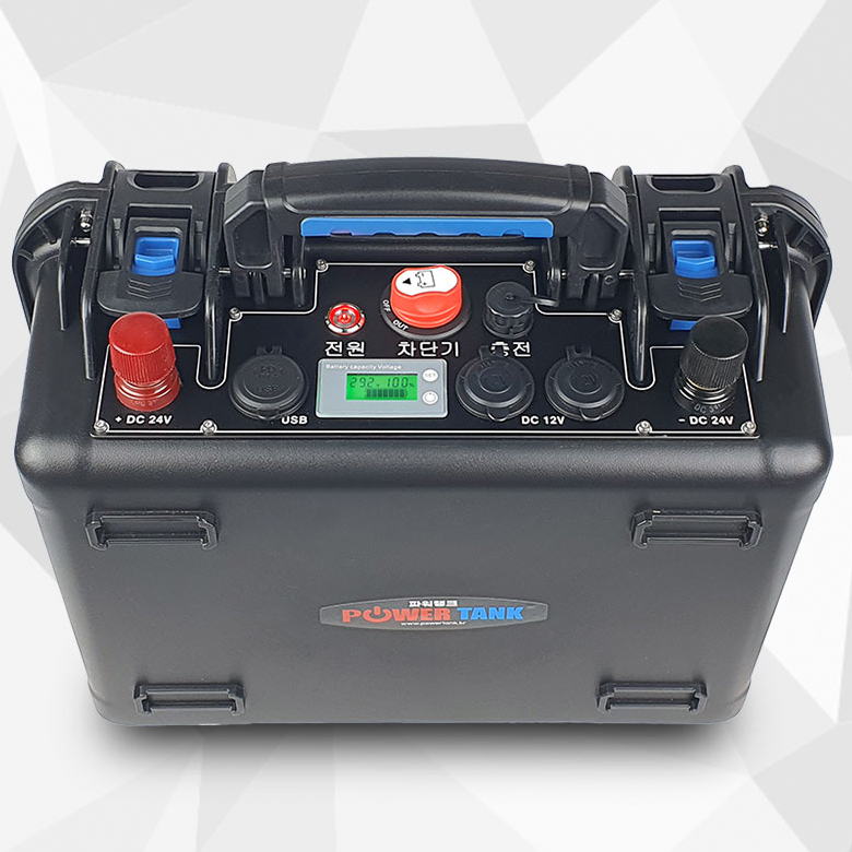 파워뱅크 파워탱크 PM-R220SB 2442Wh 12V 24V 겸용 캠핑용 차박 국내AS - 상품 이미지