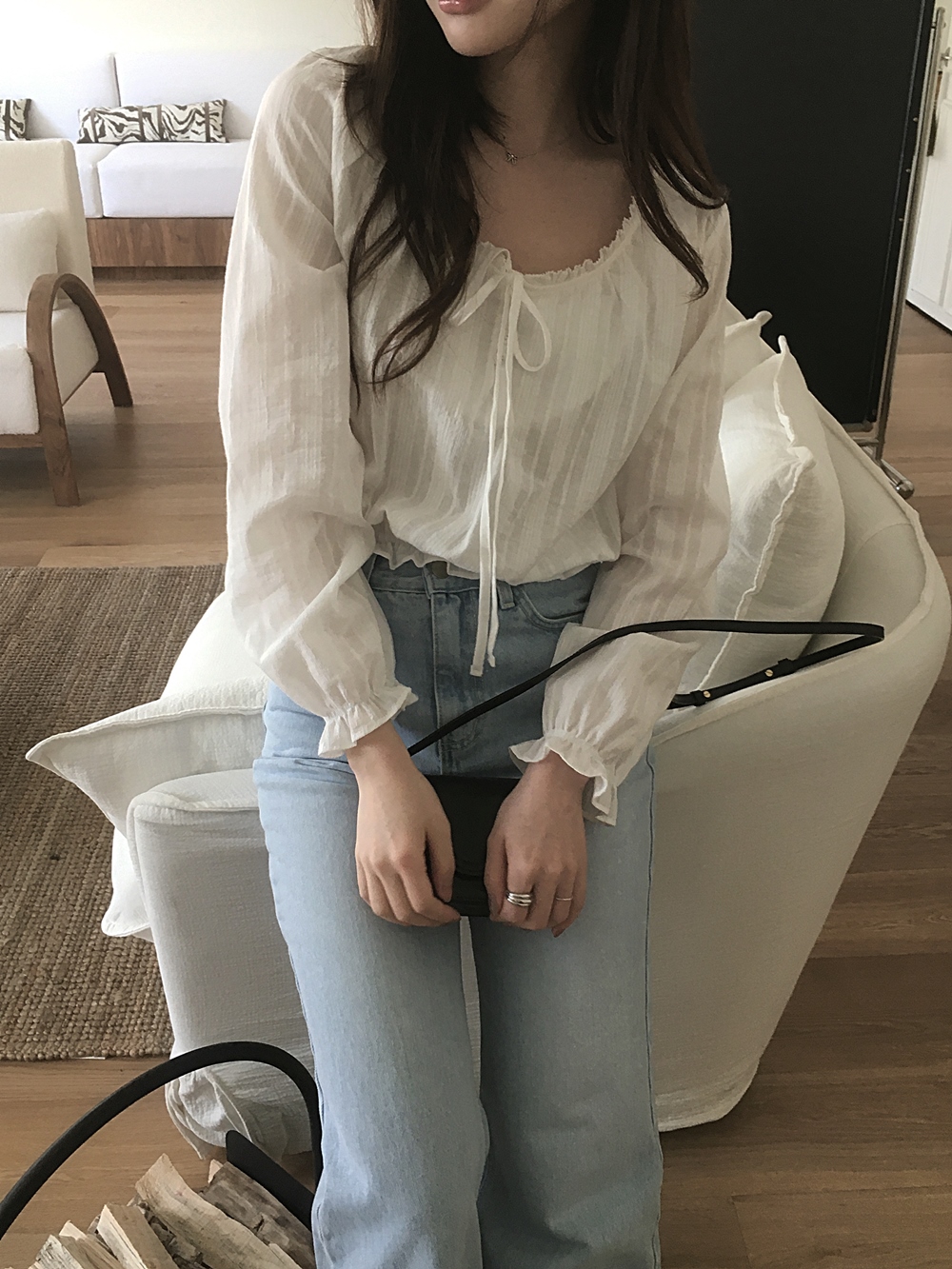 [일자핏데님] 세레티 연청 denim pants 상세 이미지 15