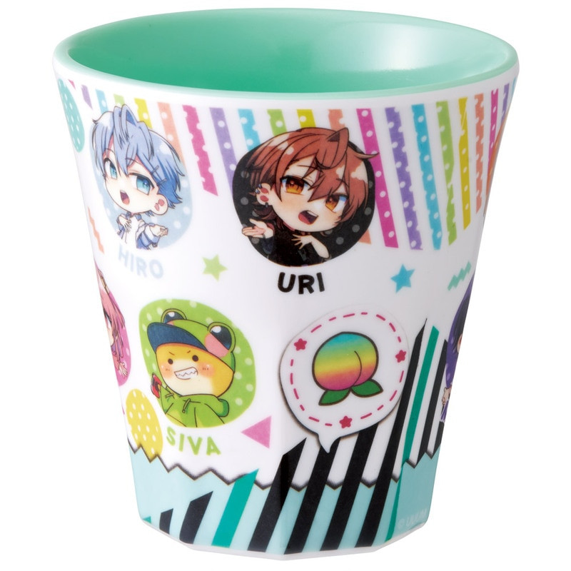 [발주상품 2~4 영업일 후 발송예정] 스케이터 컬러풀 피치 캐릭터 멜라민 텀블러 270ml MTB2 - 주방·식기 - 하카타몰