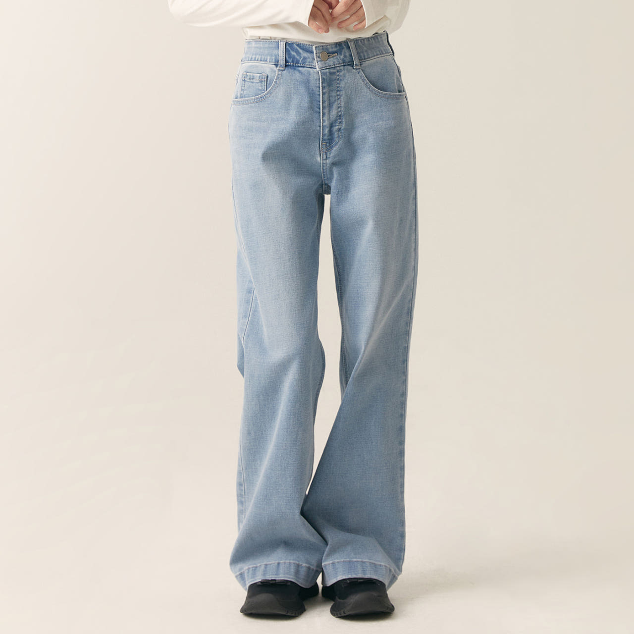 [Fit me] 로엠 와이드 데님 RMTJF12G04 이미지 3