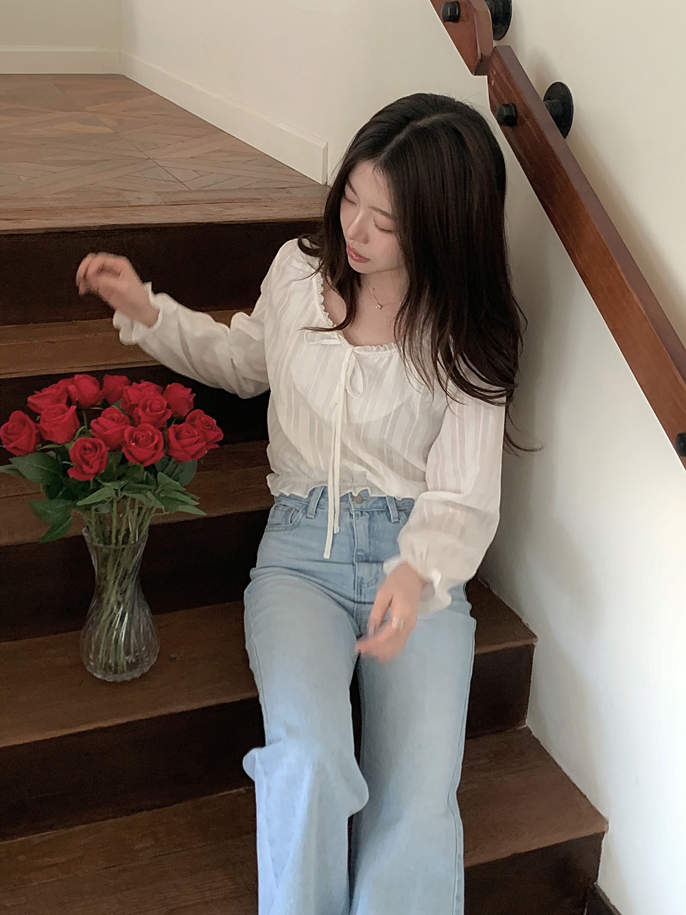 [일자핏데님] 세레티 연청 denim pants 상세 이미지 18