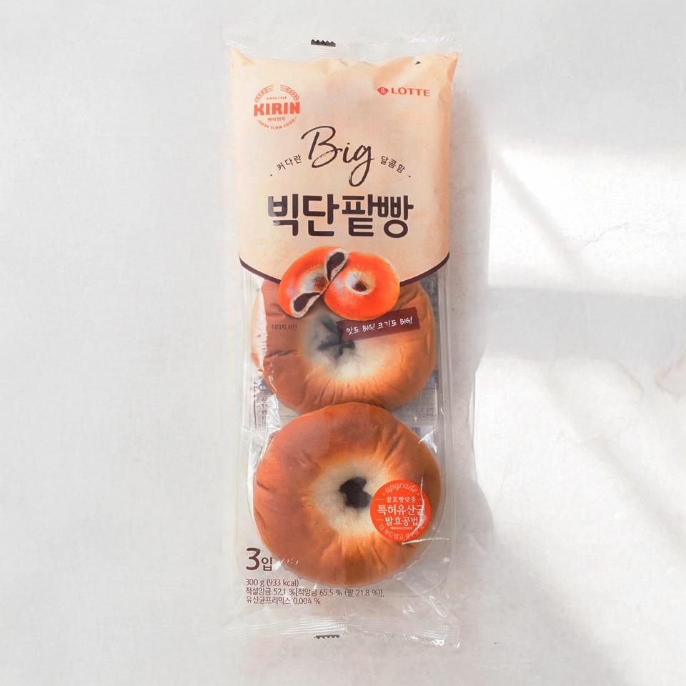 메가마트 롯데웰푸드 기린 빅 단팥빵 105g x 3ea - 상품 이미지