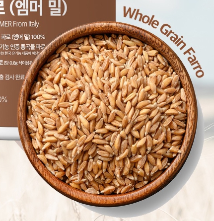 파로쌀 엠머밀 고대곡물 파로밥 이탈리아 슈퍼푸드 저칼로리밥 farro 이미지 6
