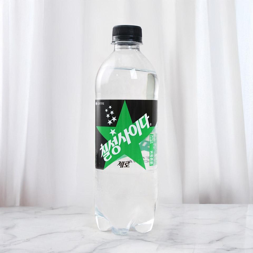 메가마트 롯데칠성 칠성사이다 제로 500ml - 메인 이미지