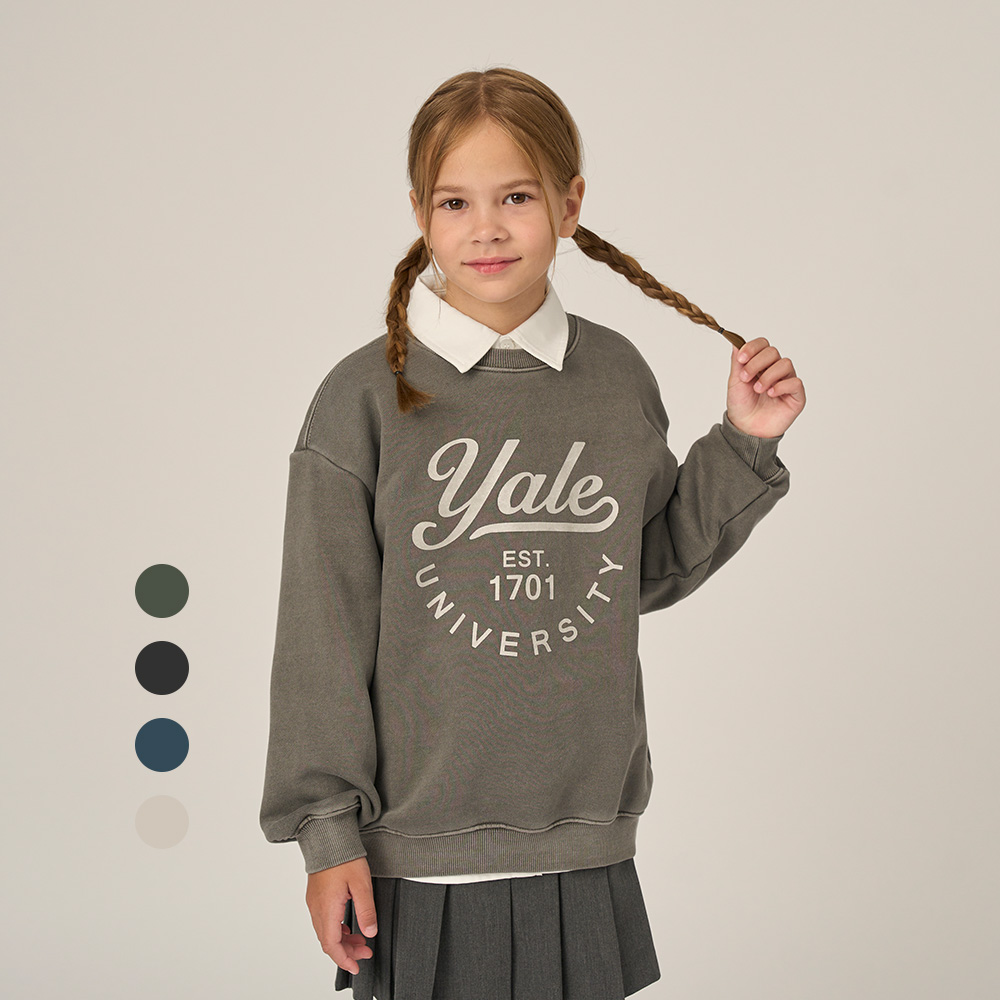 예일키즈 워싱 아트웍 맨투맨_A4F012