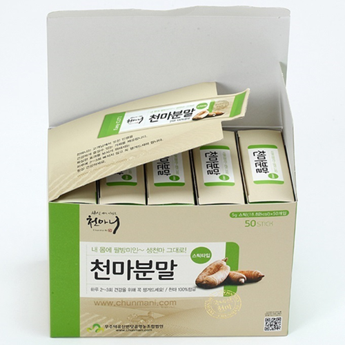 천마니 무주 천마 분말 가루 100% 스틱 50포 3박스 부모님 어르신 어린이 학생 건강 - 상세 이미지 5