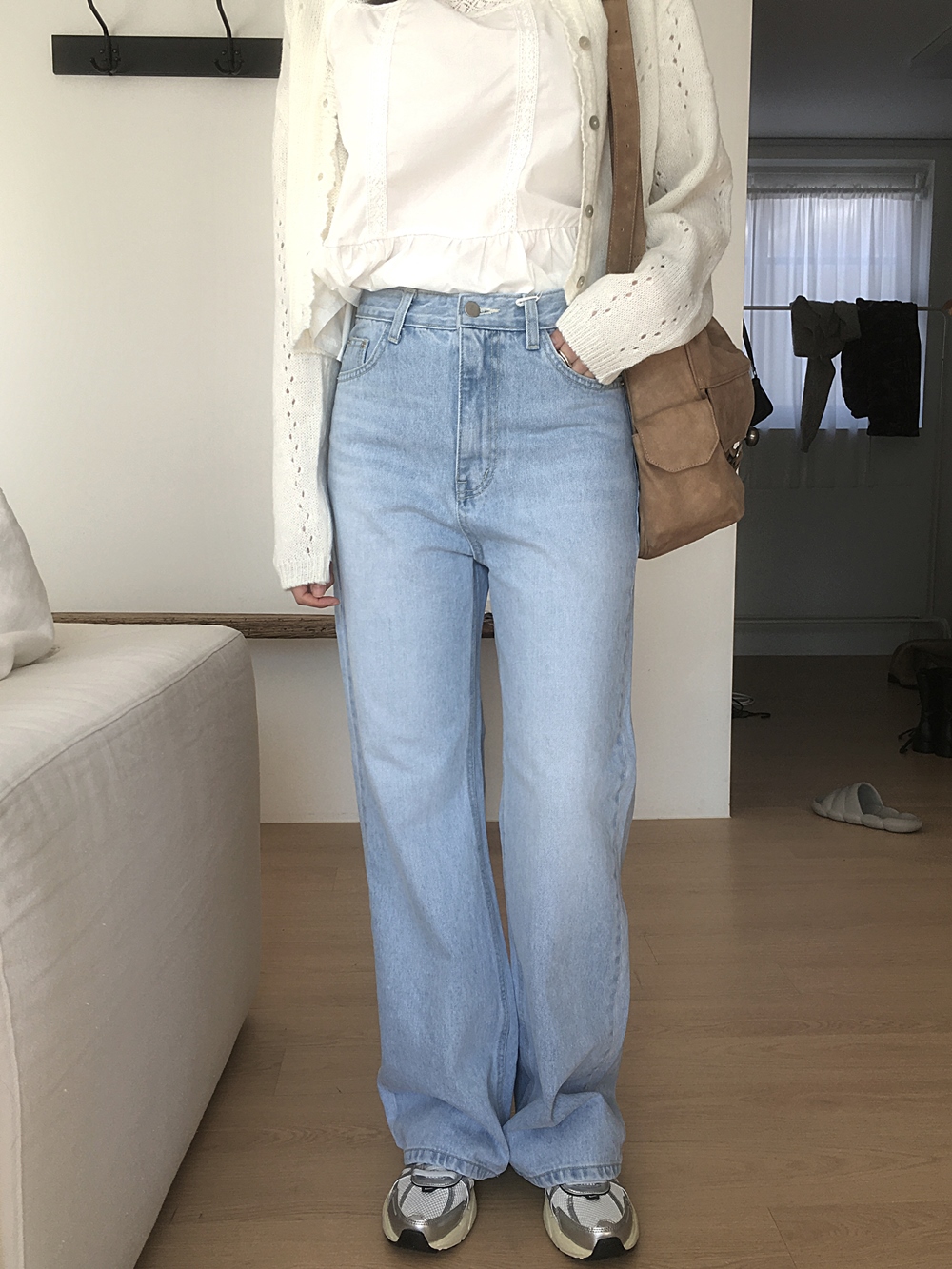 [일자핏데님] 세레티 연청 denim pants 상세 이미지 6