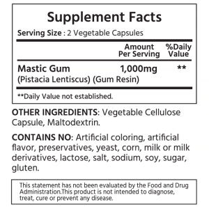 [미국배송] 마이라이프 내추럴스 매스틱검 1000mg Mastic Gum... 맛있게 먹은 솔직 후기 - 상품 이미지 3