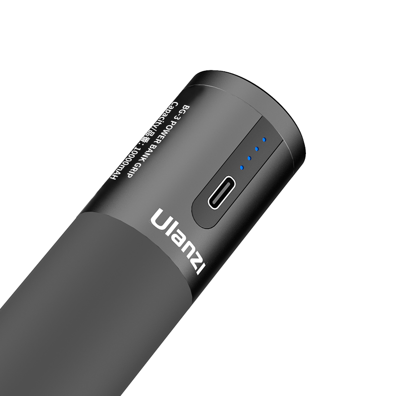 울란지 BG-3 9600mAh 고속충전 보조배터리 촬영 그립 카메라 액션캠 스마트폰 사용 - 상세 이미지 4
