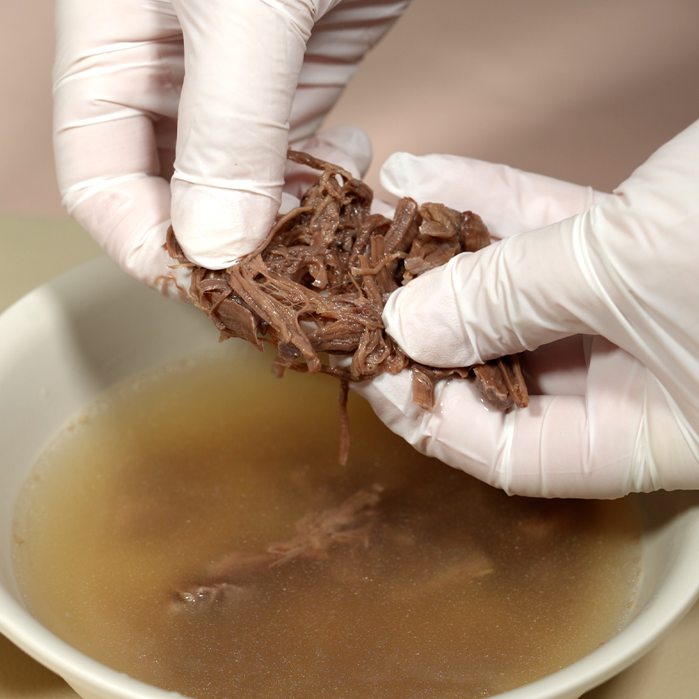 아기반찬 유아식 한우곰탕 아기갈비탕 미소다 한우갈비탕 300g 5개 - 상세 이미지 3