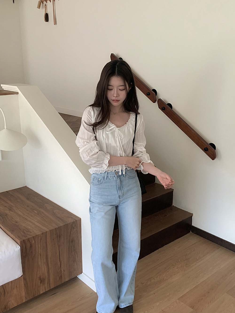 [일자핏데님] 세레티 연청 denim pants 상세 이미지 21
