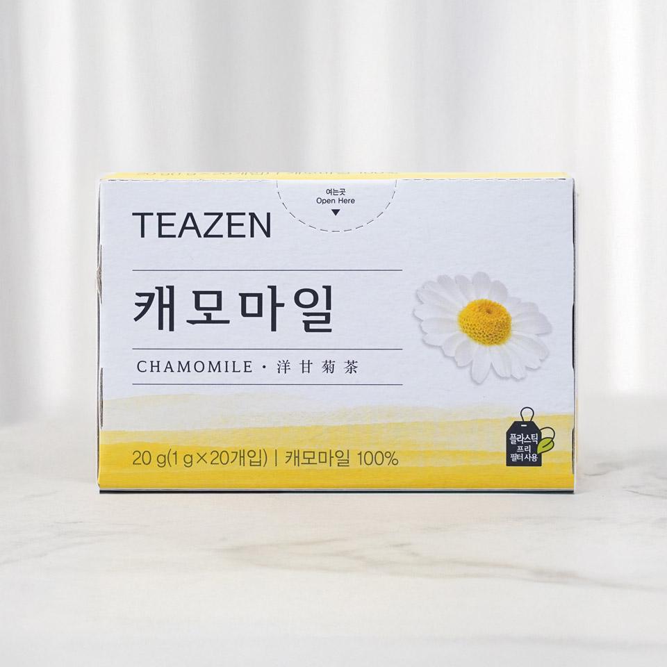 메가마트 티젠 캐모마일 허브차 0.6gx20입 - 메인 이미지