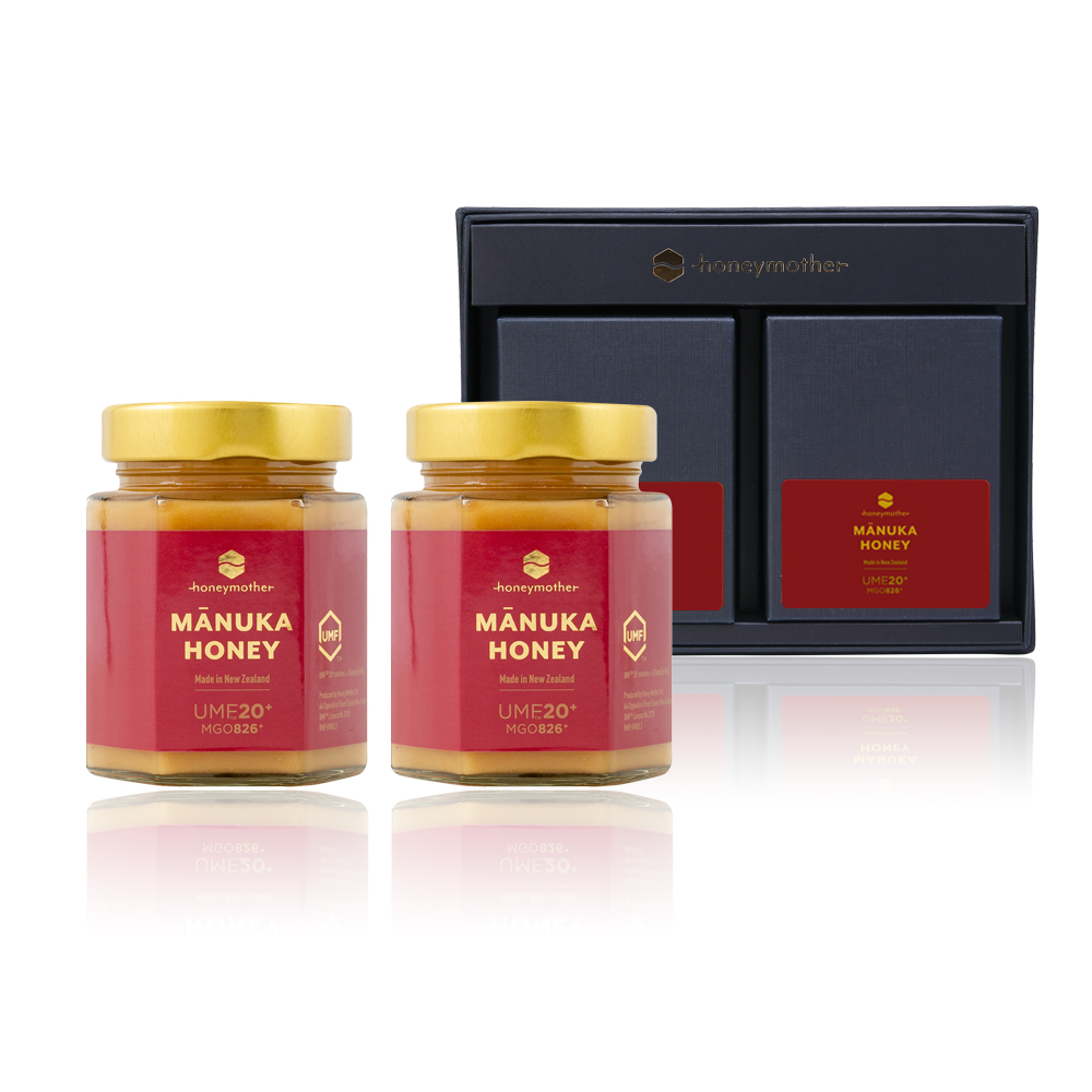 허니마더 뉴질랜드 UMF 20+ 마누카꿀 250g x 2병 세트 프리미엄 항균꿀