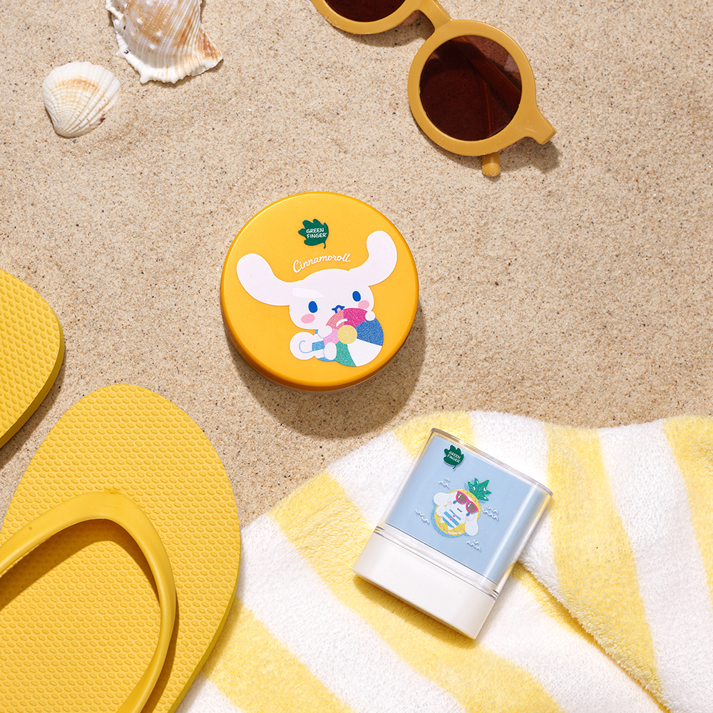 [1+1] NEW 그린핑거 시나모롤 한정판 에디션 순한 선쿠션 12g