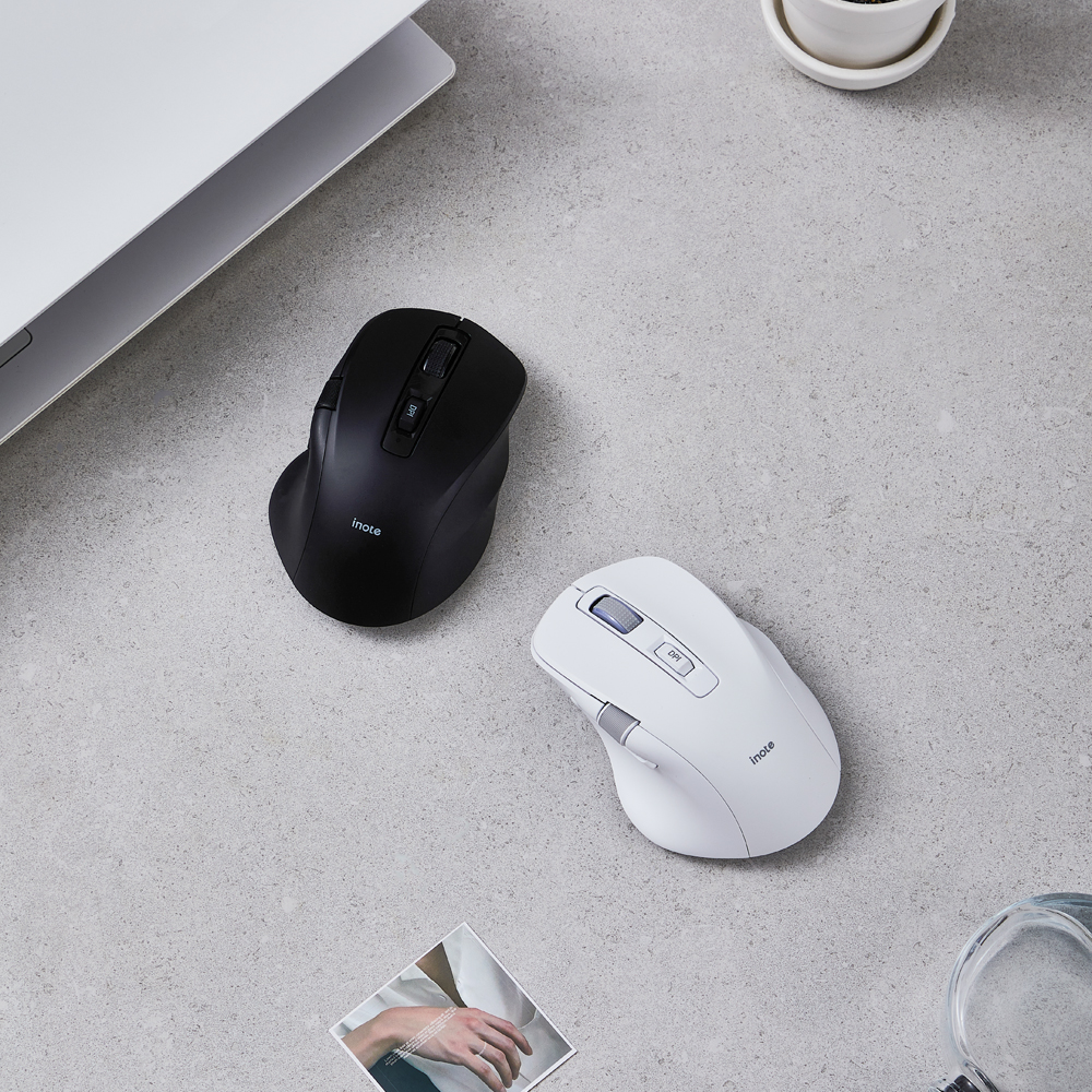 아이노트 인체공학 블루투스 멀티 페어링 무선 마우스 M809RB 이미지 7