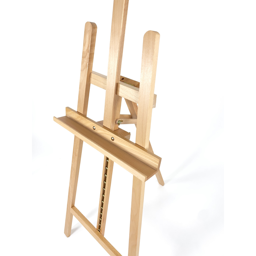 올지 높이조절 이젤 원목 느티나무 스탠드 포스터 전시용 캔버스 제품 이미지