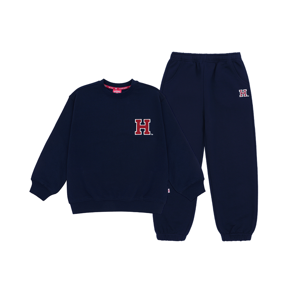 하버드키즈 H로고 스웨트 셋업 HJCRSUZ54801 - 상세 이미지 2