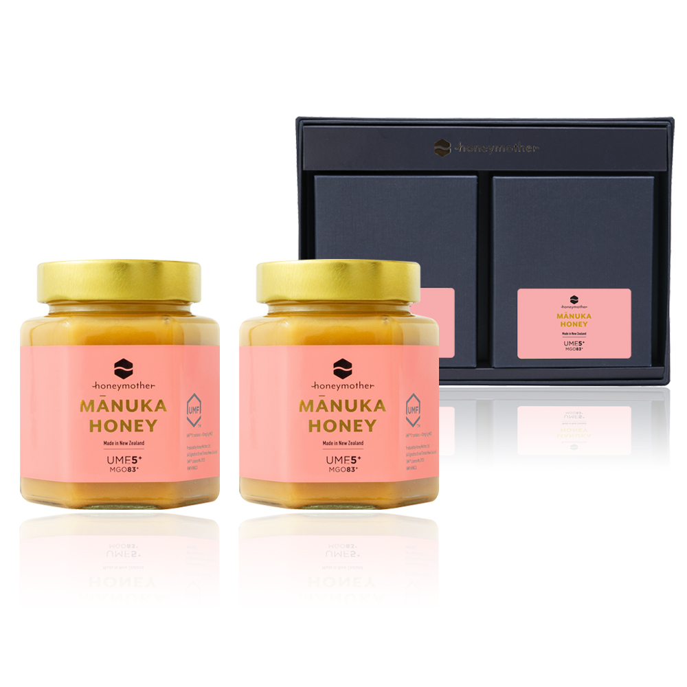 허니마더 뉴질랜드 UMF 5+ 마누카꿀 500g 2개 세트 고급 선물용 프리미엄꿀