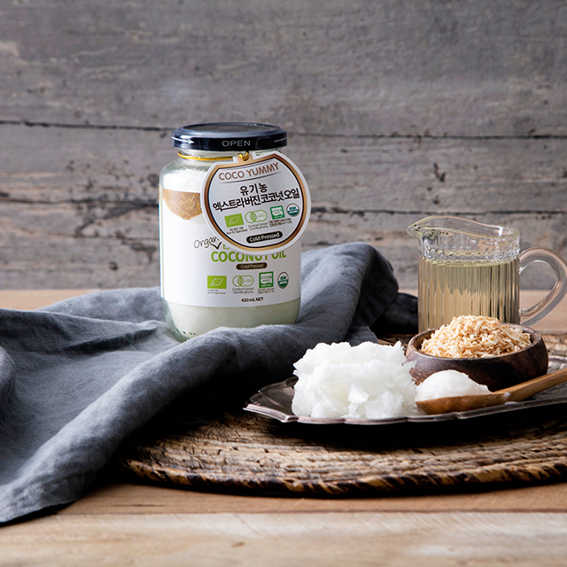 코코야미 유기농 엑스트라버진 코코넛오일 420ml