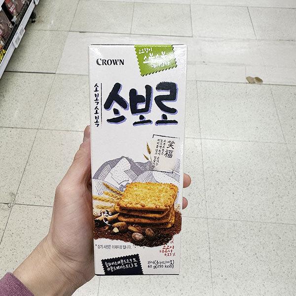 크라운 소복소복 소보로 60g : 내일 배송