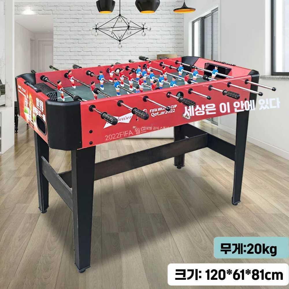 테이블 축구 게임 보드 사커 홈 가정용 원목 모델 - 상세 이미지 2