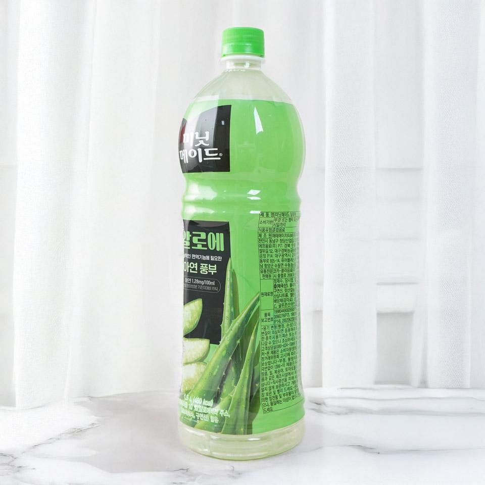 메가마트 코카콜라 미닛메이드 알로에 주스 1.5L - 상세 이미지 2