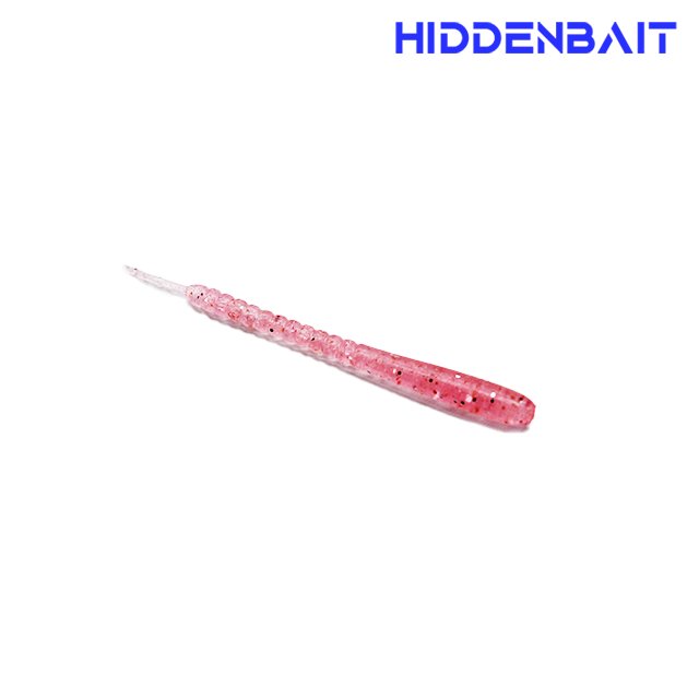 히든베이트 포보스 아징루어 전갱이웜 볼락낚시 볼락웜 UV점발광 케이무라 015 PINK SILVER, 5cm(2인치) - 메인 이미지