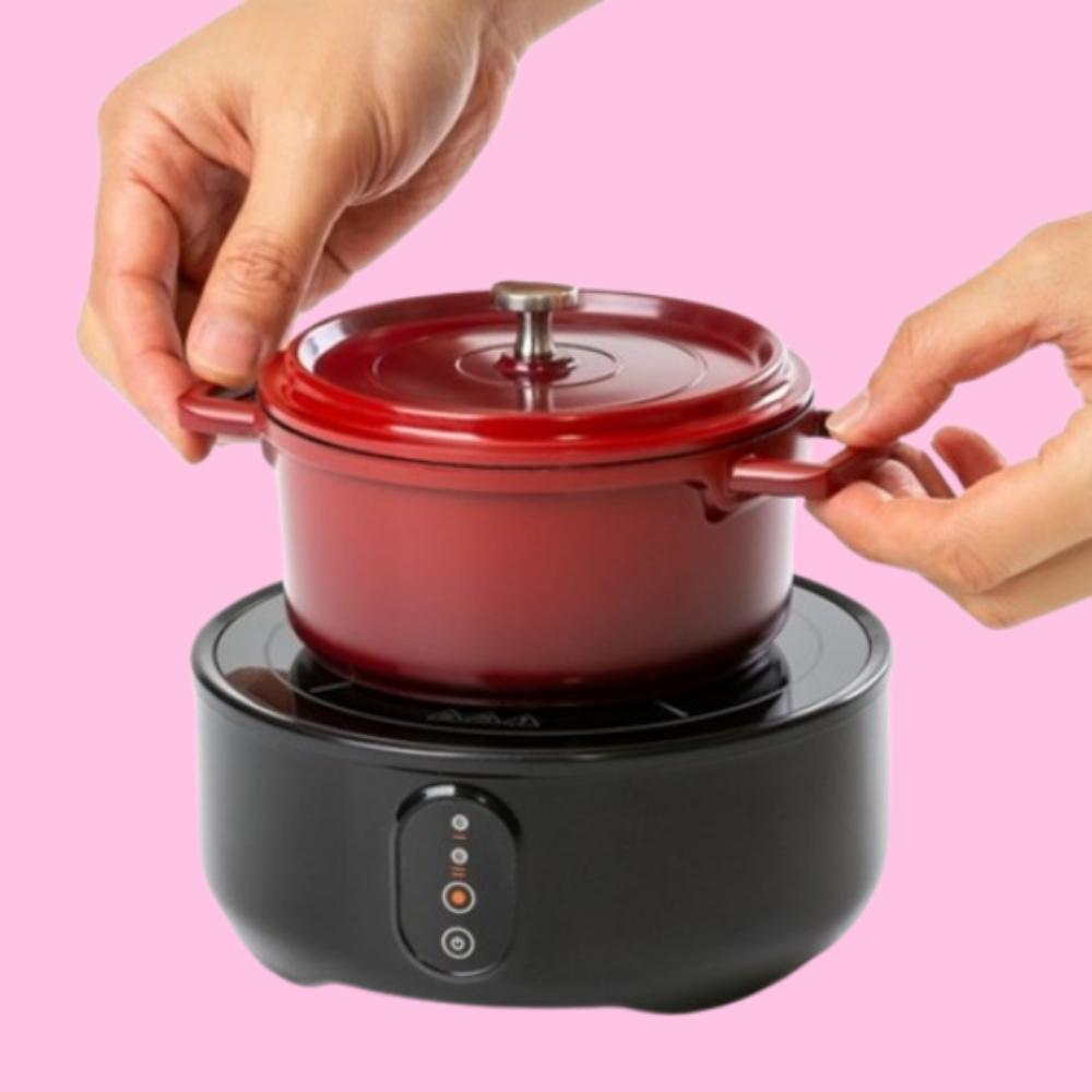 16cm 소형인덕션 미니 자취 원룸 휴대용 1구원형인덕션