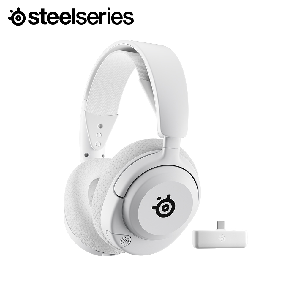 스틸시리즈 Arctis Nova 5X 무선 게이밍 헤드셋 화이트