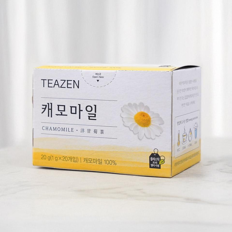 메가마트 티젠 캐모마일 허브차 0.6gx20입 - 상세 이미지 2