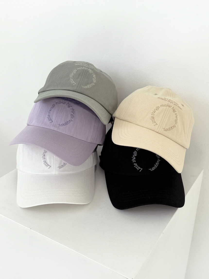 라운드 남자 여자 볼캡 야구모자 5color 상세 이미지 6