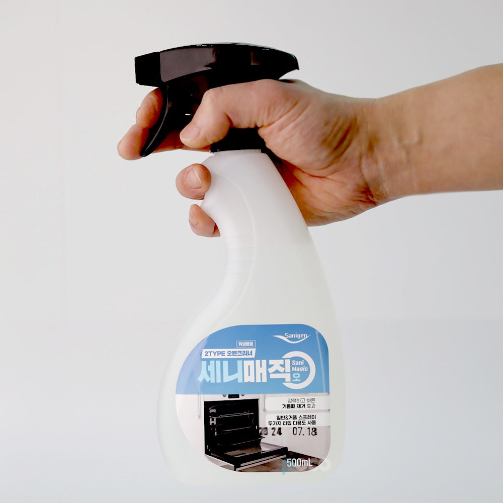 오븐 세정제 다목적 클리너 세니매직O 가스렌지후드 인덕션 주방청소 기름때제거 500ml - 상품 이미지