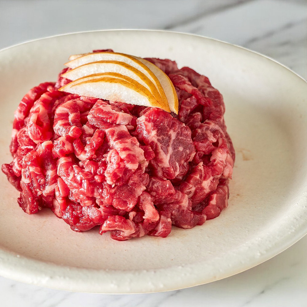 1++ 한우 육회 200g 육사시미 뭉티기 투뿔 마장동 소고기 명절 추석 설 선물 상세 이미지 6