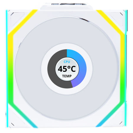 리안리 리안리 UNI FAN SL Wireless LCD 120 (화이트)
