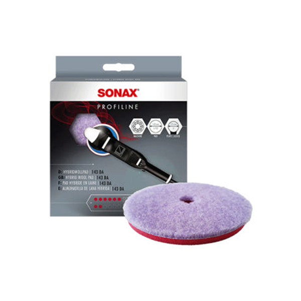 SONAX 소낙스 DA용 하이브리드 울 패드 143MM(5.6인치) - 메인 이미지