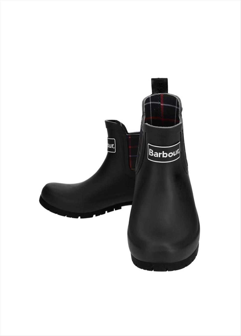 바버 BARBOUR LRF0088 BK11 킹햄 웰링턴 첼시 여성 레인 부츠 : 프리미엄멀티샵 공식스토어