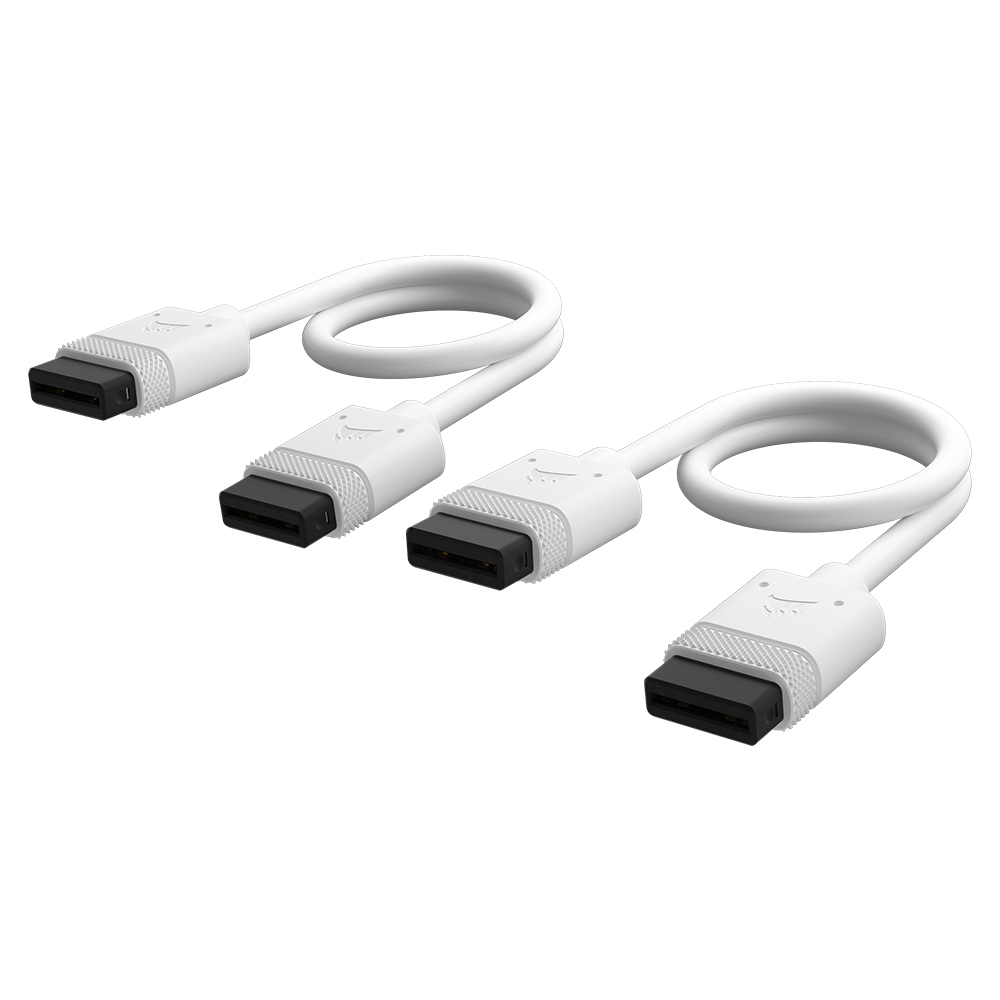 커세어 iCUE LINK Cable 200mm x2 케이블 화이트