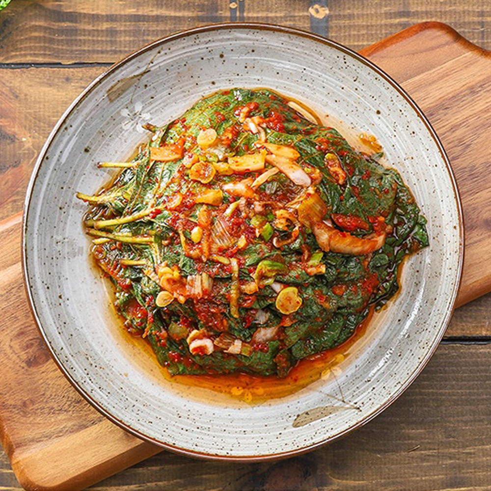 [아침10시이전 당일출고] 김치대통령 깻잎김치 밥도둑 깔끔 맛 국내산 고춧가루 사용 1kg, 1개 - 상품 이미지