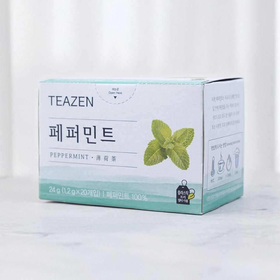 메가마트 티젠 페퍼민트 허브차 1.2gx20입 - 상세 이미지 2