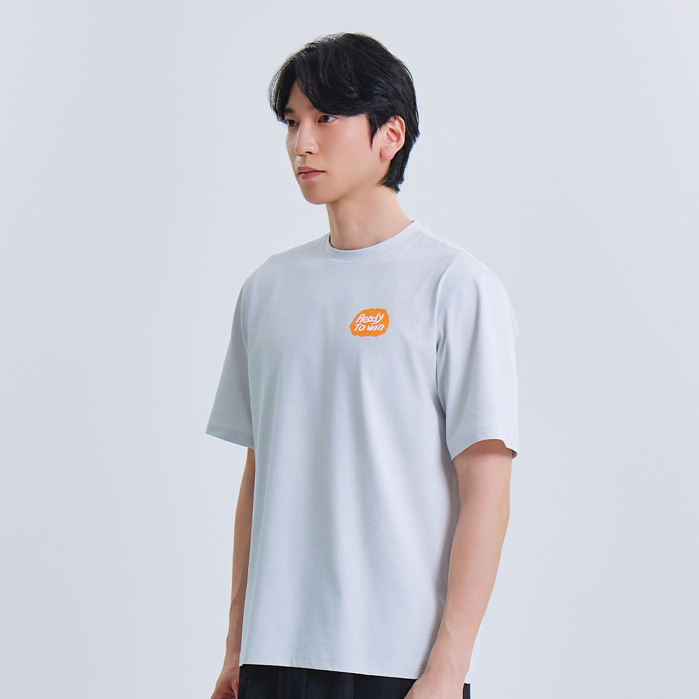 빅터 VICTOR 아울렛 오버핏 반팔 티셔츠 남녀공용 25ATS012U 배드민턴 탁구 스쿼시 스포츠웨어 - 상세 이미지 3