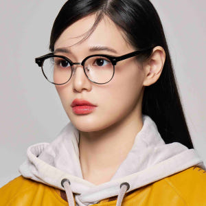 가벼운 하금테 안경 뿔테 동그란 투명 반테 블루라이트차단 솔직 후기 | 실사용자 리뷰 분석 - 상품 이미지 4
