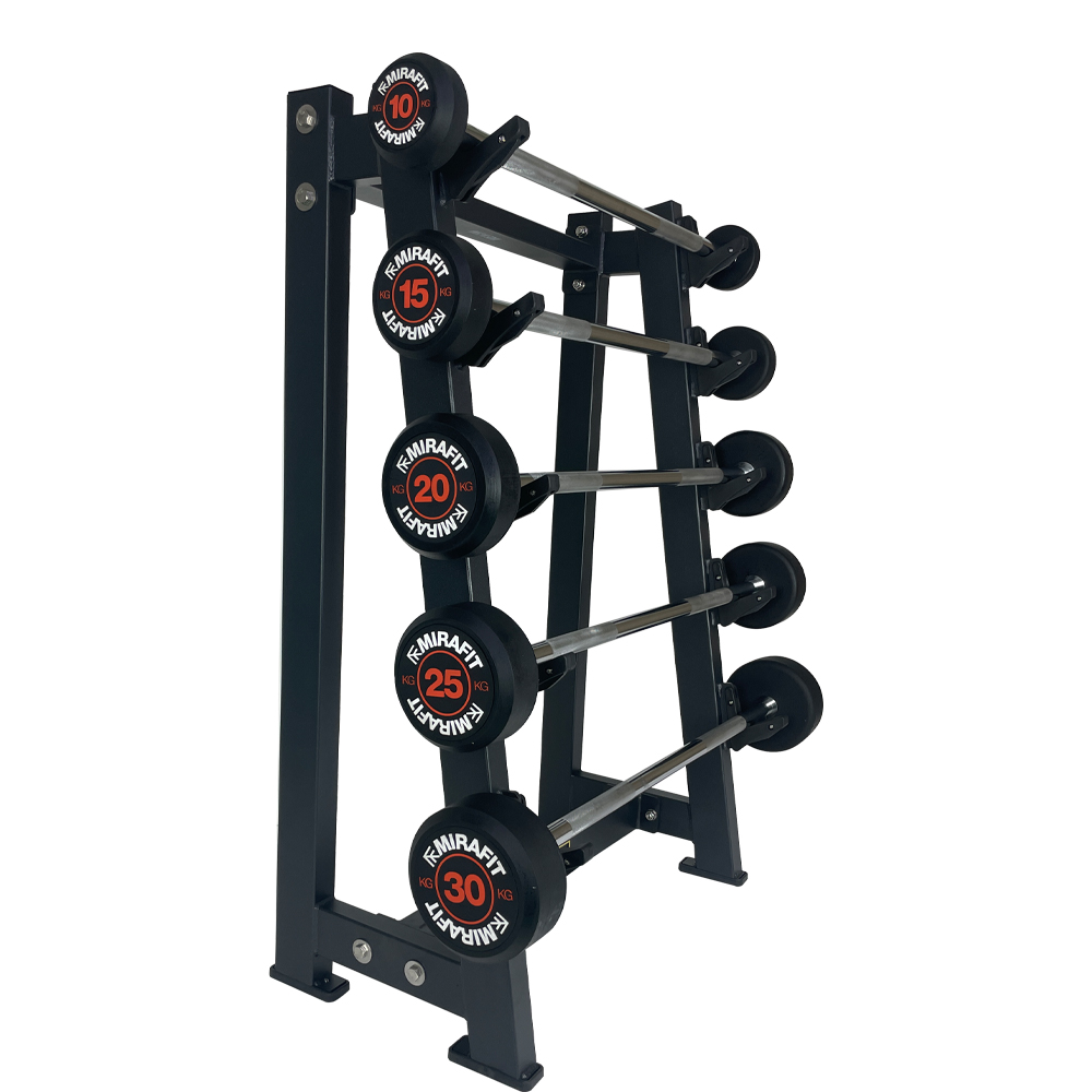 미라핏 고정식 고정 바벨 세트 직선바 10kg, 1개 - 상세 이미지 3
