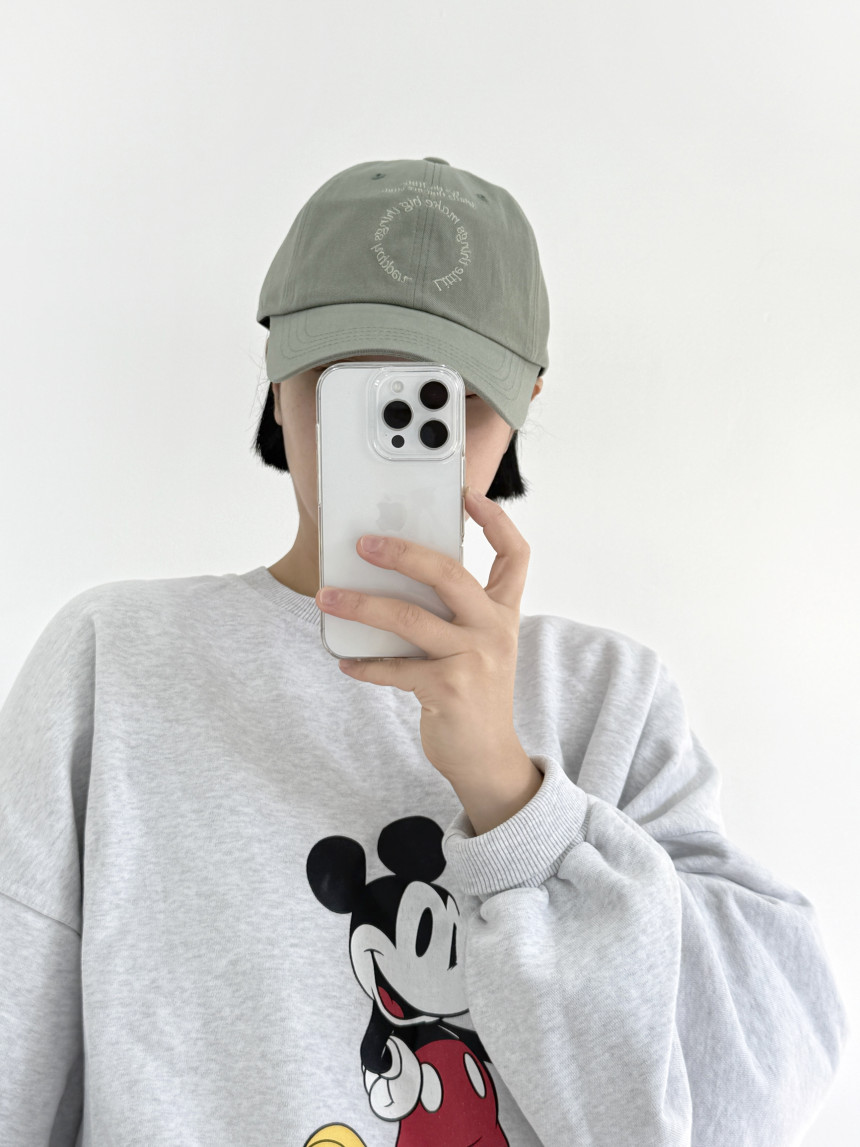 라운드 남자 여자 볼캡 야구모자 5color 상세 이미지 37