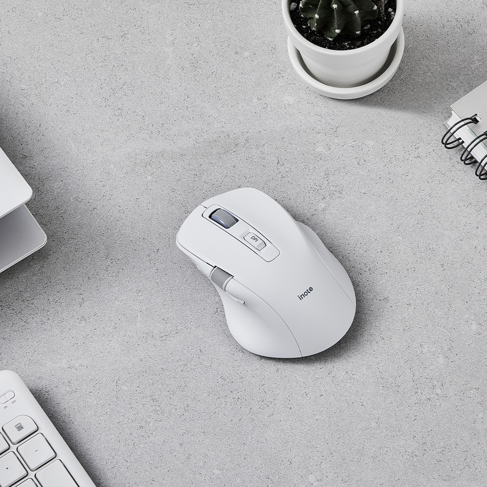 아이노트 인체공학 블루투스 멀티 페어링 무선 마우스 M809RB - 상세 이미지 2