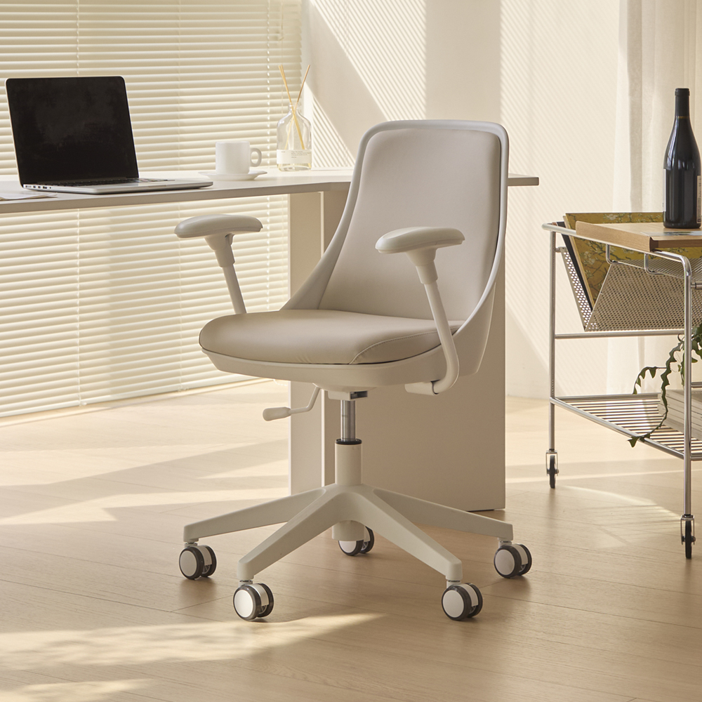 피치트렌디 노바 실리콘 체어 사무용 사무실 회의용 높이조절 학생 책상 의자 팔걸이