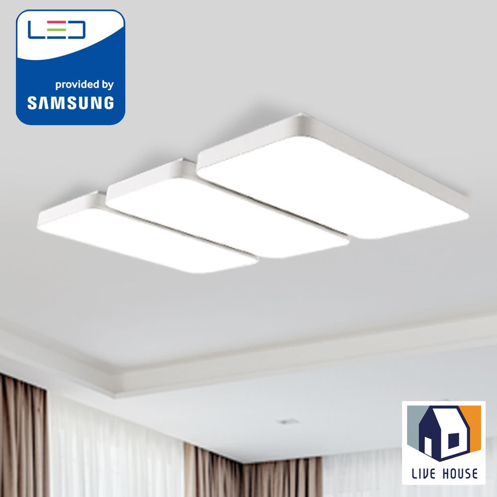 LED 리모컨 거실등 천장등 아파트 거실조명 6등 180w - 상품 이미지