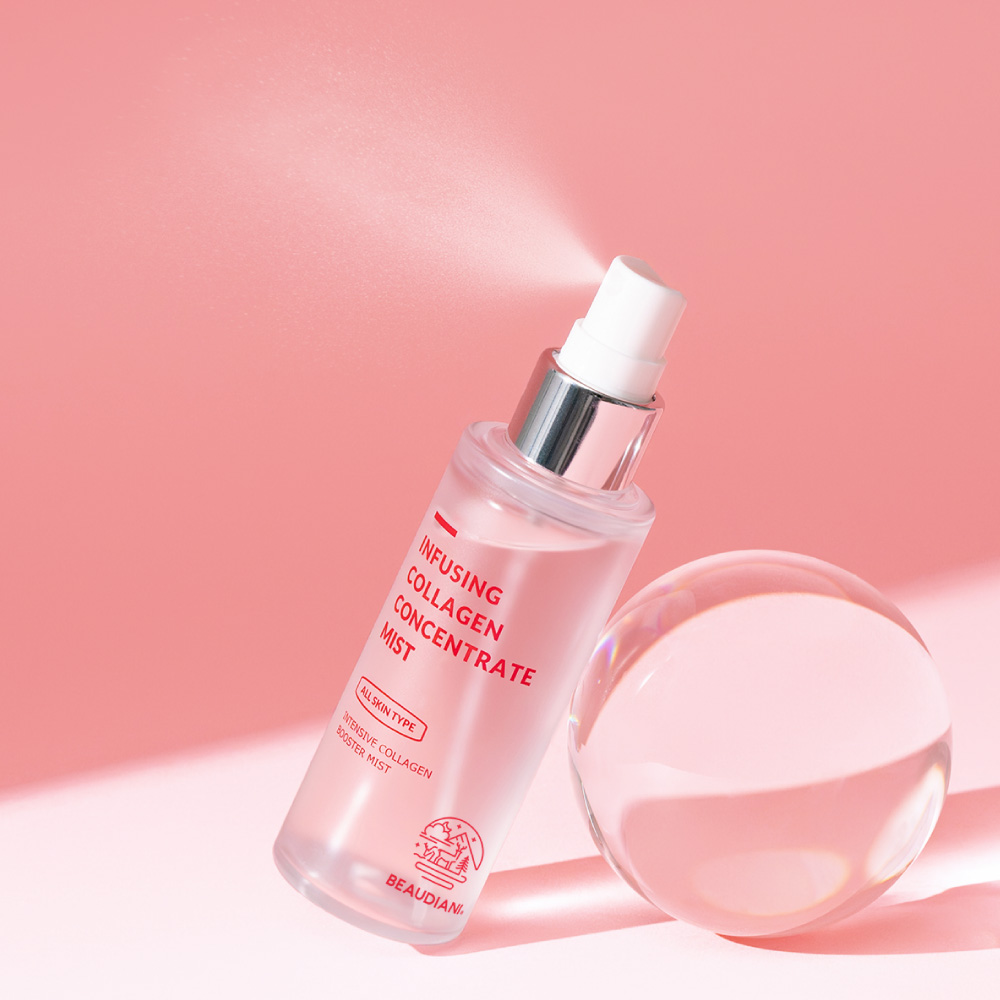 뷰디아니 콜라겐 광채 미스트 탄력케어 수분공급 보습영양 속건조 물광미스트 50ml 이미지 3