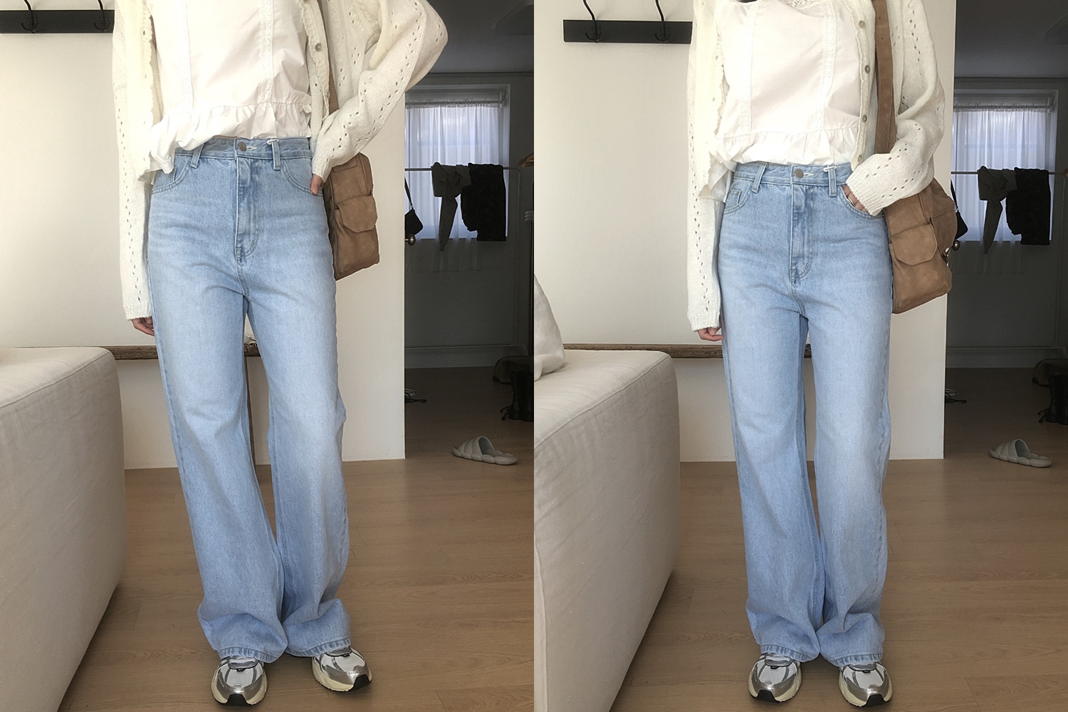 [일자핏데님] 세레티 연청 denim pants 상세 이미지 1